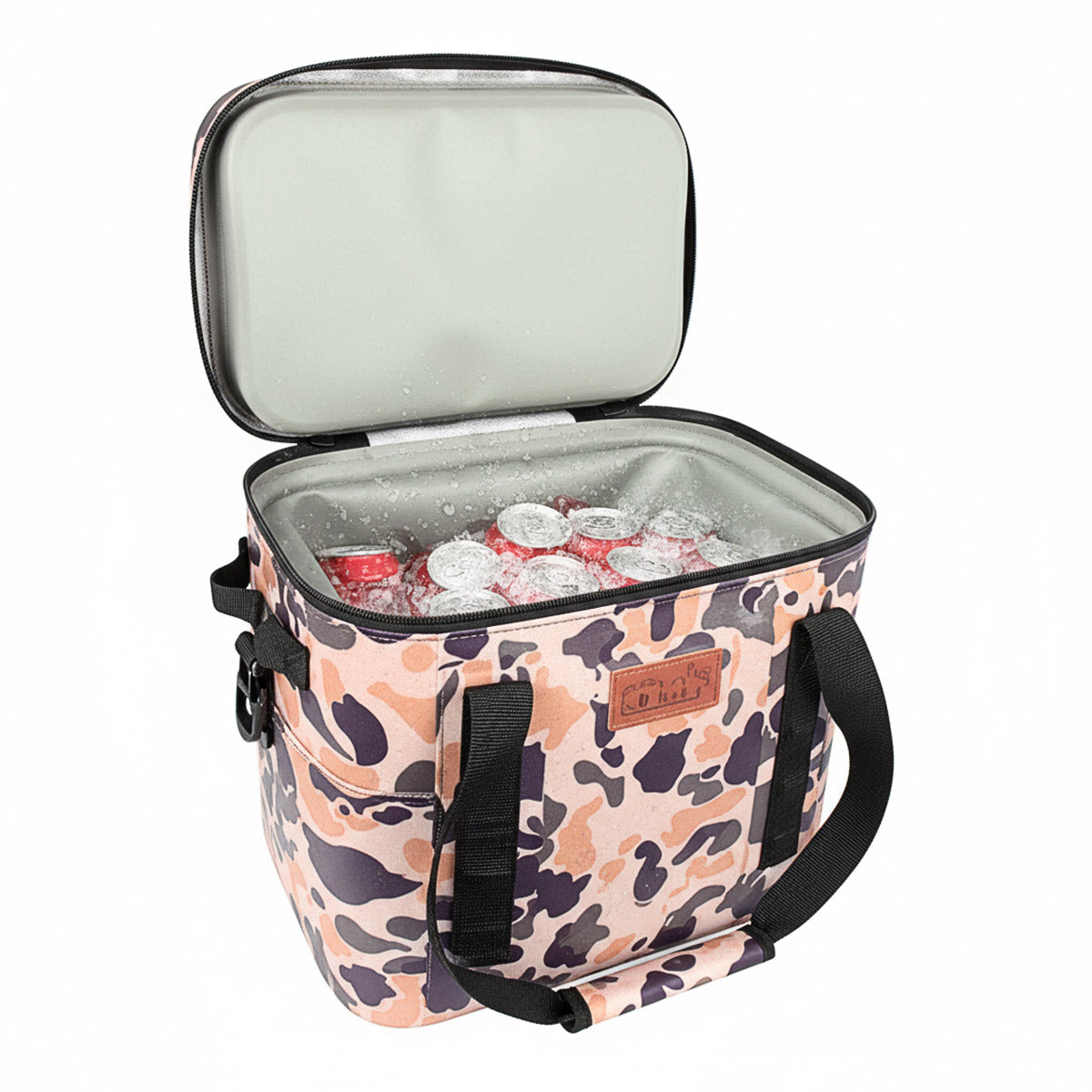 J-2B / 20° Cooler ' N The Shade ICEBIN Soft-Side High Performance Cooler- Camo, 20 Liter | Quality