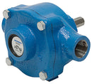Hypro Cast Iron 6 Roller Sprayer Pump - 3/4" NPT Inlet & Outlet, 5/8" Solid Shaft, Reverse Rotation (6500CR)