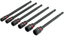 6 PIECE 6INCH METRIC IMPACT NUT DRIVER SET