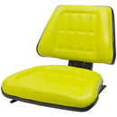 Black Talon Universal Compact Seat - Slides, Yellow Vinyl - Quality Farm Supply