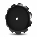 Disc Blade - 18" x 3/16", Notched, 1-1/8" Square Axle - Quality Farm Supply