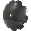 Disc Blade - 20" x 7 Gauge, Notched, 1-1/2" Square Axle - Quality Farm Supply