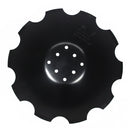 High Speed Disc Blade - 20" x 6.5MM, Notched, 8-Hole - Fits Degelman, John Deere, Norwood, Kinze - Quality Farm Supply