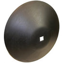 Cone Disc Blade - 24" x 1/4", Smooth, 1-1/2" Square Axle - Quality Farm Supply