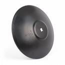 24 INCH X 1/4 INCH SMOOTH CRIMP CENTER BLADE WITH 1-1/2 INCH SQUARE AXLE - SHALLOW CONCAVITY - Quality Farm Supply