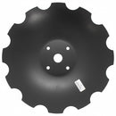 High Speed Disc Blade - 24" x 1/4", Notched for Case IH Speed Tiller 44920144 - Quality Farm Supply