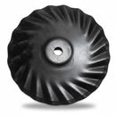 Turbo Vertical Tillage Disc Blade for Case IH 47654439 - 20" x 1/4", 1-1/2" Round Axle - Quality Farm Supply