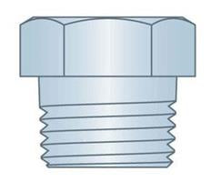 GREASE PLUG 1/8 NPT ZINC PLAYED
