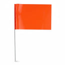 4 X 5 INCH ORANGE SURVEY FLAG - Quality Farm Supply