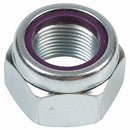 NYLON LOCK NUT 1-1/8 INCH ZINC - Quality Farm Supply