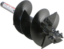 Post Hole Digger Auger - 12", Compact Series, 36" Length