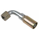VARI-CRIMP SERIES - 1/2 INCH HOSE, WITH 7/8 X 14 THREAD SIZE, JIC FEMALE 90 ELBOW SWIVEL - Quality Farm Supply