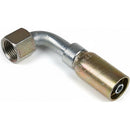 VARI-CRIMP SERIES - 3/8 INCH HOSE, WITH 11/16 X 16 THREAD SIZE, ORF FEMALE 90 ELBOW SWIVEL - Quality Farm Supply