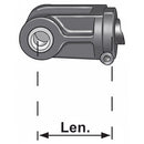 Cross Hydraulic Cylinder Rod Clevis 1D101314 - 1-1/2" Thread, 1-1/4" Pin - Quality Farm Supply