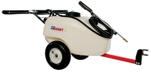AgSmart Trailer Sprayer - 20 Gallon, 2.4 GPM Pump, 2 Nozzle Boom