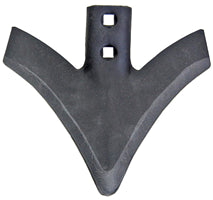 AgSmart Supra Wing Chisel Plow Sweep - 18" x 1/4", 1/2" Bolt Holes, Hard-Faced