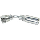3/8 INCH HOSE X M16 - 1.5 METRIC L FEMALE ELBOW - 45 SWIVEL, WHILE SUPPLIES LAST