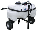 AgSmart Compact Trailer Sprayer - 25 Gallon, 2.2 GPM Pump, 2 Nozzle Boom
