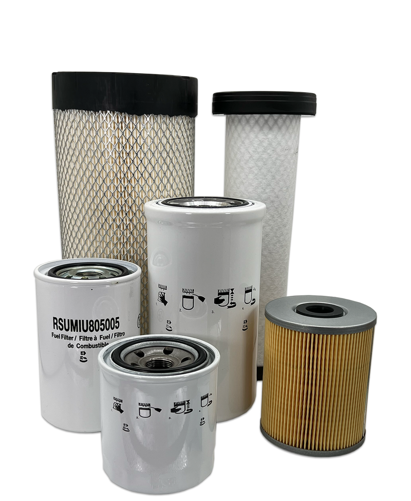 HERO Maintenance Filter Kit for John Deere 316GR Skid Steer Loader - Kit 1 - Quality Farm Supply