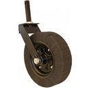 AgSmart Rotary Cutter Tail Wheel, Hub & Fork Assembly for Bush Hog 12269BH - Cast Iron Hub, 1-1/2" Pin, 1" Axle Bolt