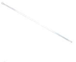 14-1/2 INCH WHITE ZIP TIE WITH 18 LB. RATING - 9/BAG