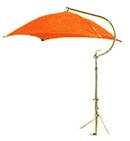 Sun-Smart Deluxe Tractor Umbrella Kit - Orange Cover