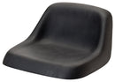 Black Talon Deluxe Low-Back Seat, Waterproof Polyurethane, High-Density Foam, 250 lb Capacity, Model