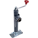 AgSmart Jack - Top Wind, Tube Mount, Round Tube, 10" Lift, 2,000 lb. - Quality Farm Supply