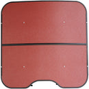 Sun-Smart Tractor & Mower Sunshade Canopy - ROPS Mount - 44" x 44" - Red - Quality Farm Supply
