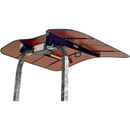 Sun-Smart Tractor & Mower Sunshade Canopy - ROPS Mount - 44" x 44" - Red - Quality Farm Supply