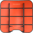 Sun-Smart Tractor & Mower Sunshade Canopy - ROPS Mount - 44" x 44" - Orange - Quality Farm Supply