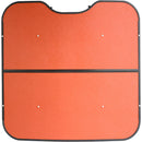 Sun-Smart Tractor & Mower Sunshade Canopy - ROPS Mount - 44" x 44" - Orange - Quality Farm Supply