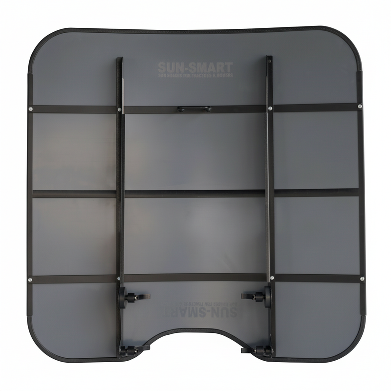 Sun-Smart Tractor & Mower Sunshade Canopy - ROPS Mount - 44" x 44" - Gray