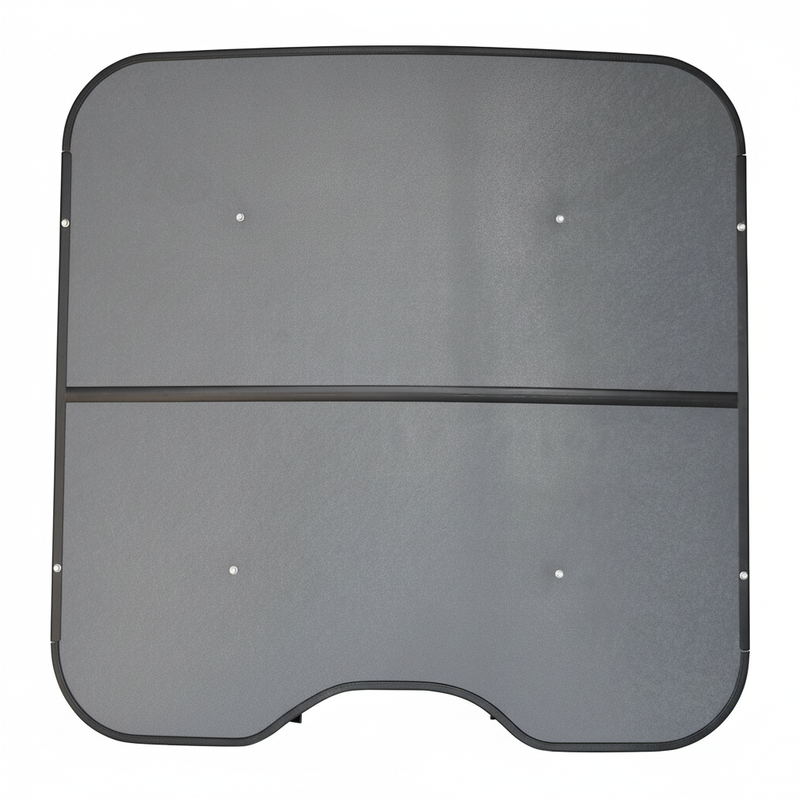 Sun-Smart Tractor & Mower Sunshade Canopy - ROPS Mount - 44" x 44" - Gray