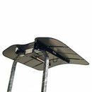 Sun-Smart Tractor & Mower Sunshade Canopy - ROPS Mount - 44" x 44" - Gray