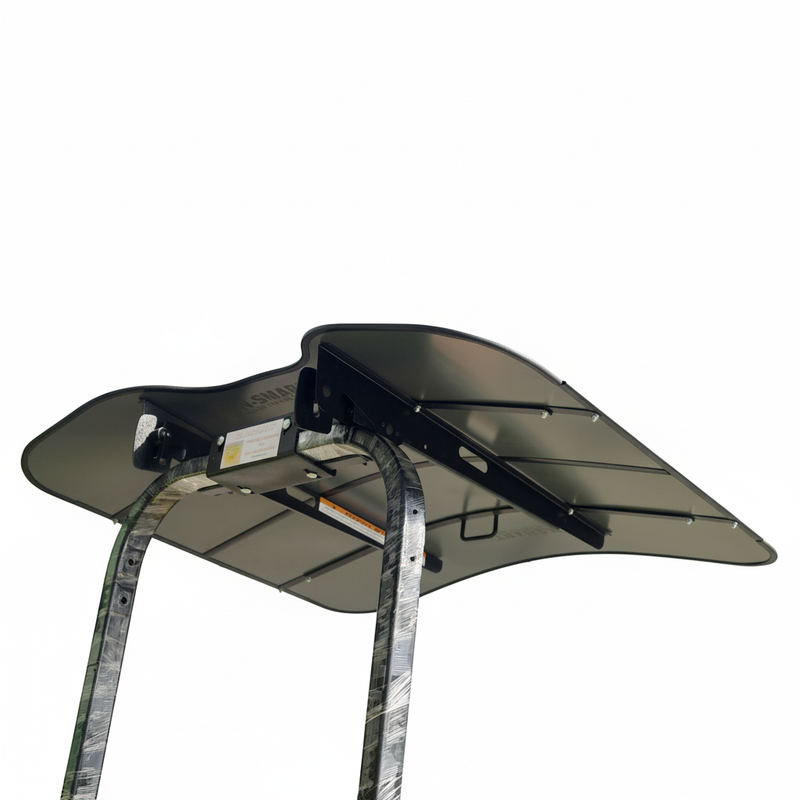 Sun-Smart Tractor & Mower Sunshade Canopy - ROPS Mount - 44" x 44" - Gray