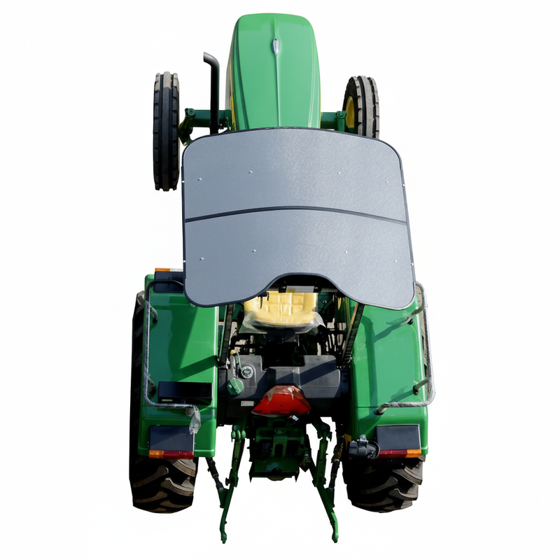 Sun-Smart Tractor & Mower Sunshade Canopy - ROPS Mount - 44" x 44" - Gray