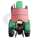 Sun-Smart Tractor & Mower Sun Shade Canopy - ROPS Mount - 48" x 52" - Red - Quality Farm Supply