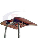 Sun-Smart Tractor & Mower Sun Shade Canopy - ROPS Mount - 48" x 52" - Red - Quality Farm Supply