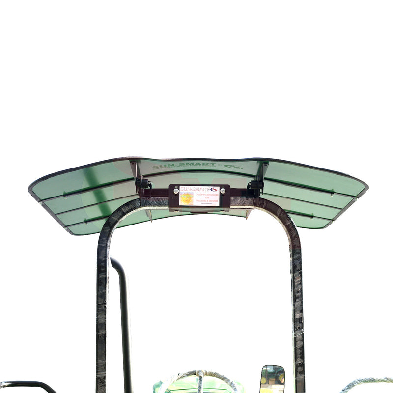Sun-Smart Tractor & Mower Sun Shade Canopy - ROPS Mount - 48" x 52" - Green - Quality Farm Supply