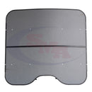 Sun-Smart Tractor & Mower Sun Shade Canopy - ROPS Mount - 48" x  52" - Gray - Quality Farm Supply