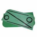 Sun-Smart Tractor & Mower Sun Shade Canopy - Replacement Top Only - 44" x 44" - Green