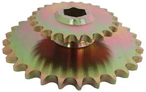 AgSmart Lower Drive Roll Sprocket - Double for John Deere Balers AE39652