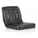 TISCO Universal Compact Tractor Seat - Black Polyurethane - Quality Farm Supply