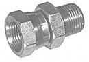 Male NPTF to Female NPSM Swivel  Straight