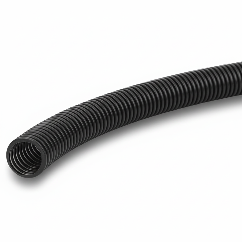 Kanaflex Seed Delivery Hose - 1-1/4", Clear with Black Spiral