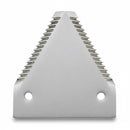 HAY SECTION FOR JOHN DEERE MOWER & WINDROWER, PLATED, COARSE 7 TOOTH, TOP SERRATED REPLACES E45996, E76370 - Quality Farm Supply