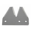 EXTRA COARSE 7 TOOTH END SECTION FOR TOP SERRATED RIGHT HAND  CHROME PLATE - REPLACES 1481200C1 / 86617760 PLATED    BOX 10 - Quality Farm Supply