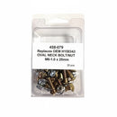 25 PC OVAL SHOULDER BOLT / NUT KIT M6x25mm - REPLACES JD BOLT