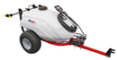 AgSmart Trailer Sprayer - Professional Series, 50 Gallon, 4.0 GPM Hi-Flow Pump, Boomless Nozzles